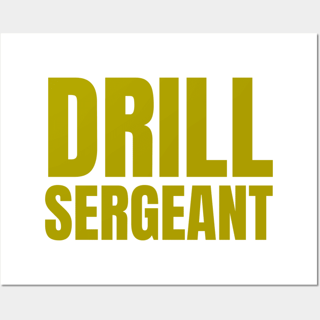 Drill Sergeant Wall Art by HobbyAndArt